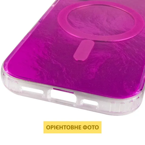 Чохол TPU Shiny Mountain Magnetic Fit для Apple iPhone 17 (6.3") — Рожевий — фото 5