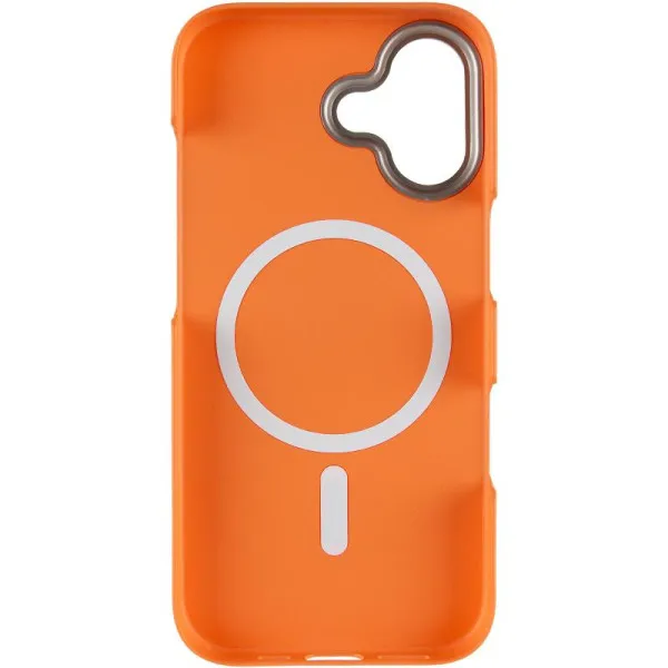 Чохол PC Dream with MagSafe для Apple iPhone 17 (6.3") — Помаранчевий — фото 2