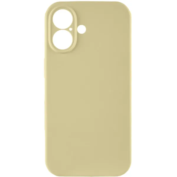 Чехол Silk Full Camera Protective (AA) NO LOGO для Apple iPhone 17 (6.3") — Желтый — фото 2 Чехол Silk Full Camera Protective (AA) NO LOGO для Apple iPhone 17 (6.3") — Желтый — фото 2