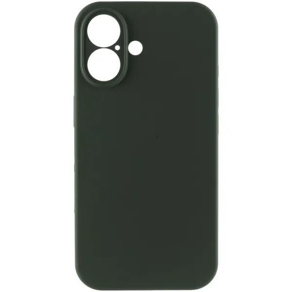 Чехол Silk Full Camera Protective (AA) NO LOGO для Apple iPhone 17 (6.3") — Зеленый — фото 2 Чехол Silk Full Camera Protective (AA) NO LOGO для Apple iPhone 17 (6.3") — Зеленый — фото 2