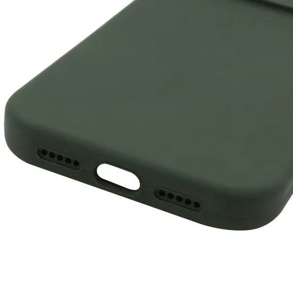 Чехол Silk Full Camera Protective (AA) NO LOGO для Apple iPhone 17 (6.3") — Зеленый — фото 4 Чехол Silk Full Camera Protective (AA) NO LOGO для Apple iPhone 17 (6.3") — Зеленый — фото 4
