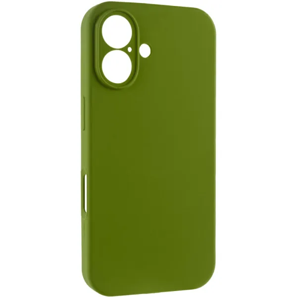 Чехол Silk Full Camera Protective (AA) NO LOGO для Apple iPhone 17 (6.3") — Зеленый — фото 5 Чехол Silk Full Camera Protective (AA) NO LOGO для Apple iPhone 17 (6.3") — Зеленый — фото 5