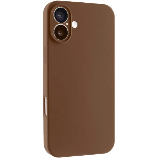 Чехол Silk Full Camera Protective (AA) NO LOGO для Apple iPhone 17 (6.3") — Коричневый Чехол Silk Full Camera Protective (AA) NO LOGO для Apple iPhone 17 (6.3") — Коричневый