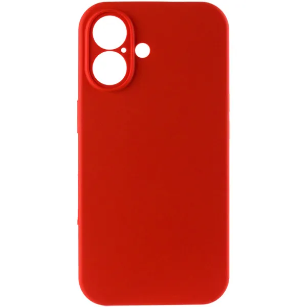 Чехол Silk Full Camera Protective (AA) NO LOGO для Apple iPhone 17 (6.3") — Красный — фото 2 Чехол Silk Full Camera Protective (AA) NO LOGO для Apple iPhone 17 (6.3") — Красный — фото 2