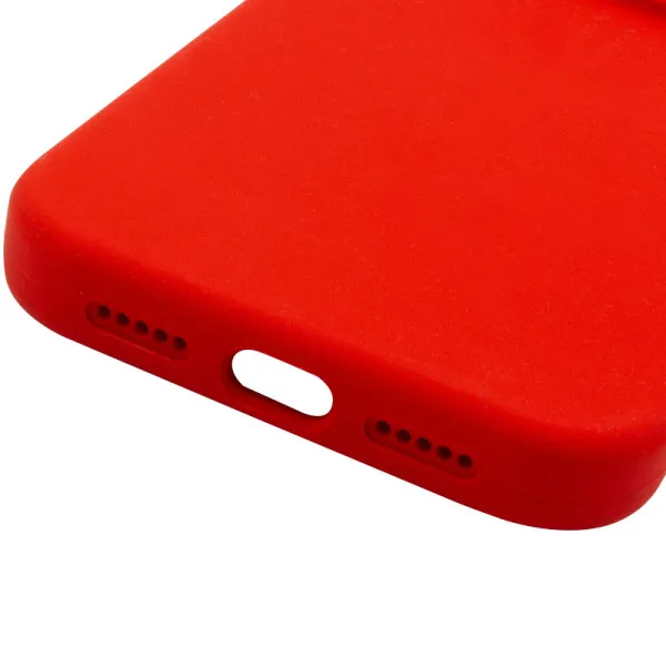Чехол Silk Full Camera Protective (AA) NO LOGO для Apple iPhone 17 (6.3") — Красный — фото 4 Чехол Silk Full Camera Protective (AA) NO LOGO для Apple iPhone 17 (6.3") — Красный — фото 4