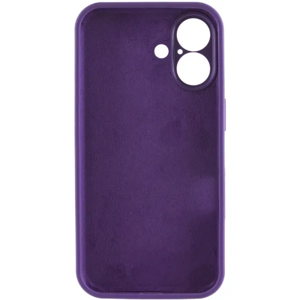 Чехол Silk Full Camera Protective (AA) NO LOGO для Apple iPhone 17 (6.3") — Фиолетовый — фото 3 Чехол Silk Full Camera Protective (AA) NO LOGO для Apple iPhone 17 (6.3") — Фиолетовый — фото 3