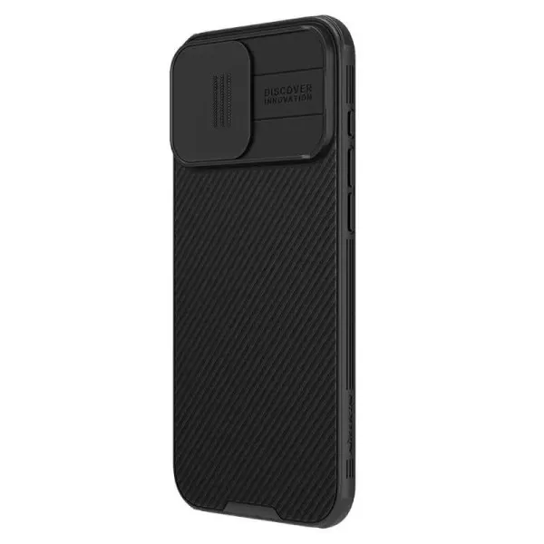 Карбонова накладка Nillkin CamShield Pro для Apple iPhone 17 (6.3") — Чорний — фото 2