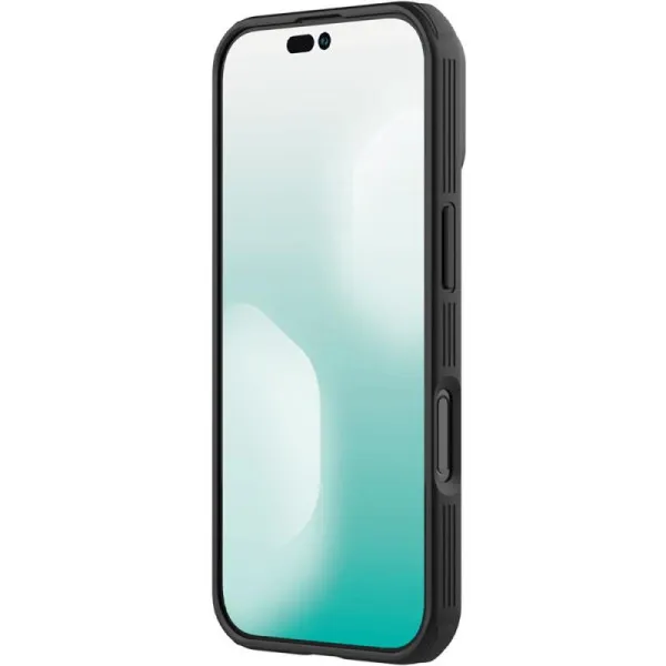 Карбонова накладка Nillkin CamShield Pro для Apple iPhone 17 (6.3") — Чорний — фото 3