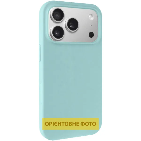 Чохол Silk Full Protective (AA) NO LOGO для Apple iPhone 17 (6.3") — Бірюзовий — фото 1