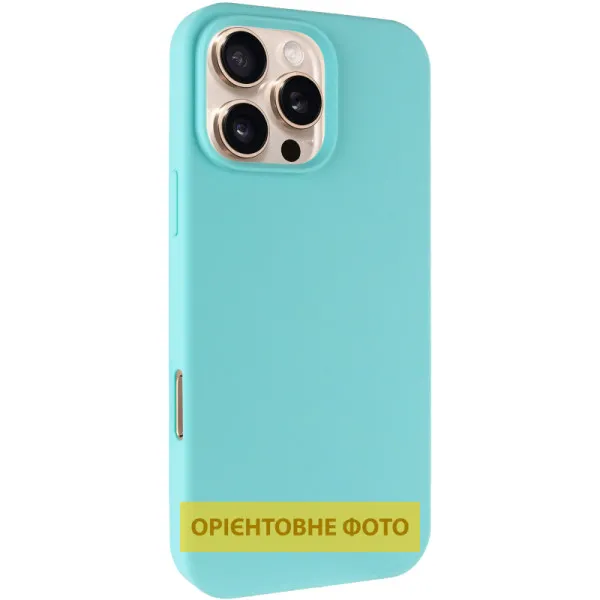 Чохол Silk Full Protective (AA) NO LOGO для Apple iPhone 17 (6.3") — Бірюзовий — фото 2