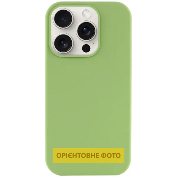 Чохол Silk Full Protective (AA) NO LOGO для Apple iPhone 17 (6.3") — М'ятний Чохол Silk Full Protective (AA) NO LOGO для Apple iPhone 17 (6.3") — М'ятний