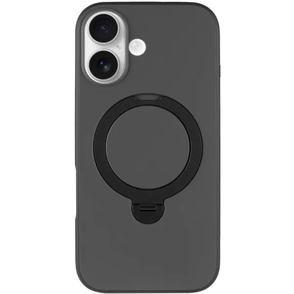 Чохол Ummi Colorful with Magnetic Fit HQ Ring для Apple iPhone 17 (6.3") — Чорний — фото 2