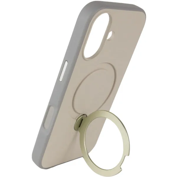 Чохол Ummi Colorful with Magnetic Fit HQ Ring для Apple iPhone 17 (6.3") — Сірий — фото 4