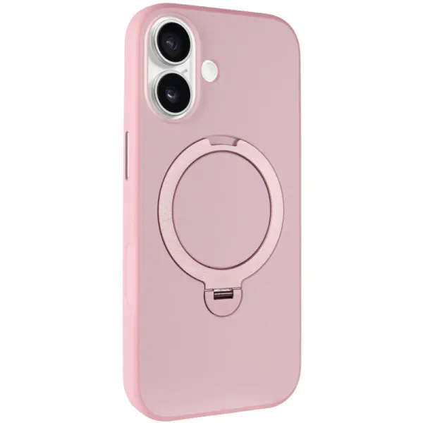 Чохол Ummi Colorful with Magnetic Fit HQ Ring для Apple iPhone 17 (6.3") — Рожевий — фото 1