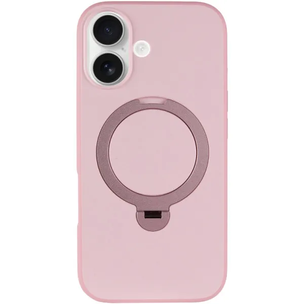Чохол Ummi Colorful with Magnetic Fit HQ Ring для Apple iPhone 17 (6.3") — Рожевий — фото 2