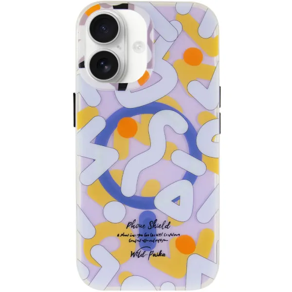 TPU чохол Pastel Chaos with Magnetic Fit для Apple iPhone 17 (6.3") — Білий — фото 2