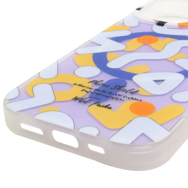 TPU чохол Pastel Chaos with Magnetic Fit для Apple iPhone 17 (6.3") — Білий — фото 5