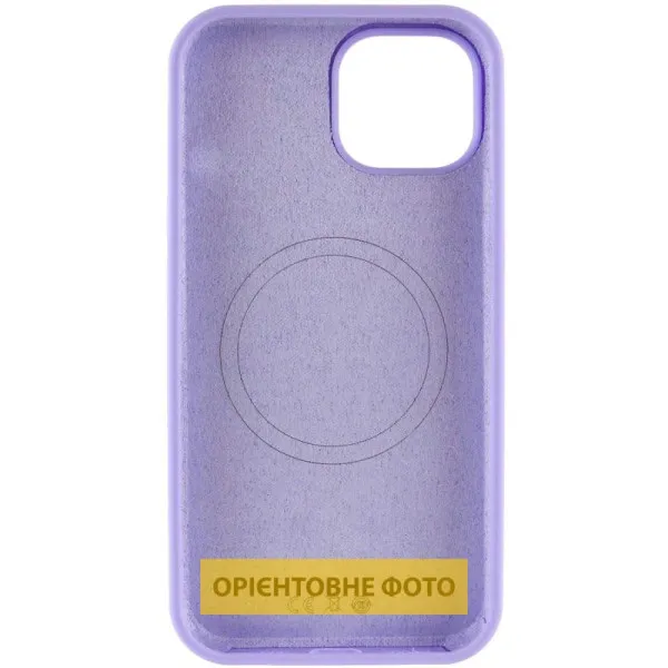 Чехол Silk Full Protective (AA) NO LOGO with Magnetic Fit для Apple iPhone 17 (6.3") — Сиреневый — фото 2