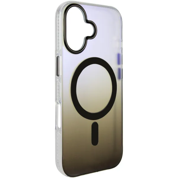 Чехол TPU+PC Phantom with Magnetic Fit для Apple iPhone 17 (6.3") — Серый — фото 1