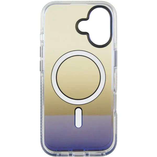 Чехол TPU+PC Phantom with Magnetic Fit для Apple iPhone 17 (6.3") — Серый — фото 3
