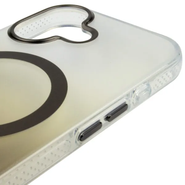 Чехол TPU+PC Phantom with Magnetic Fit для Apple iPhone 17 (6.3") — Серый — фото 4