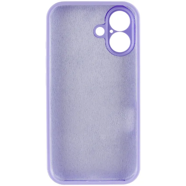 Чохол Silk Full Camera Protective (AA) NO LOGO для Apple iPhone 17 (6.3") — Бузковий — фото 3 Чохол Silk Full Camera Protective (AA) NO LOGO для Apple iPhone 17 (6.3") — Бузковий — фото 3