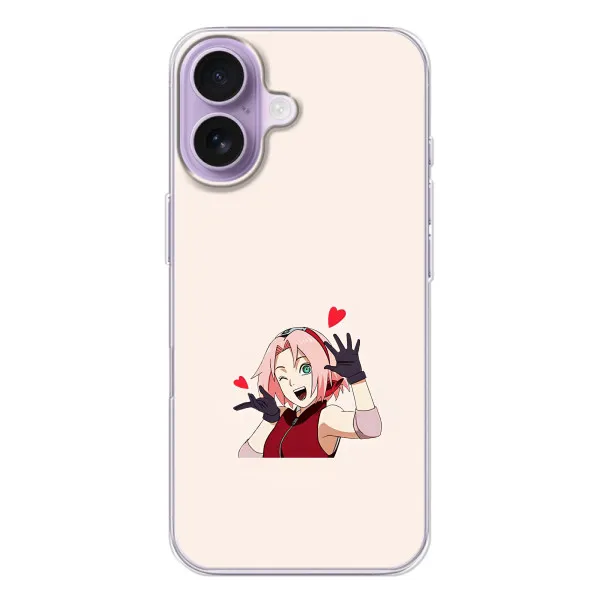 Чохол з принтом «Лайк Сакура» для iPhone 17