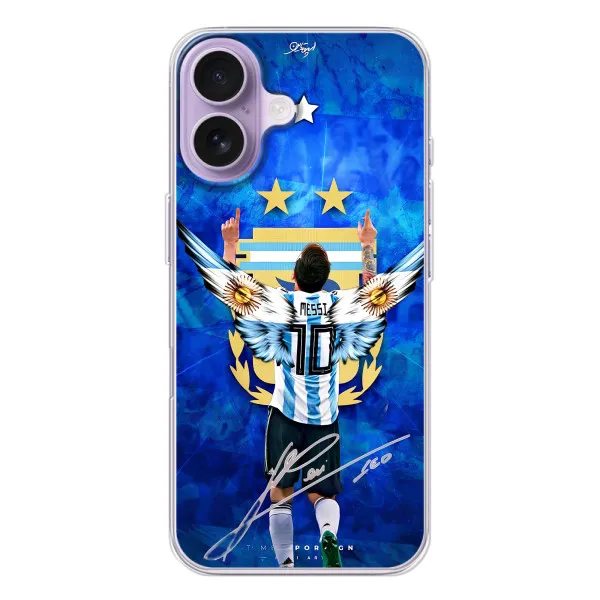Чохол з принтом «Мессі збірна» для iPhone 17