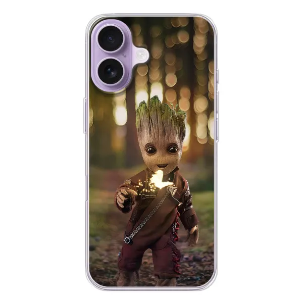 Чохол з принтом «I am Groot» для iPhone 17