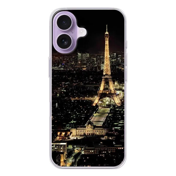 Чехол с принтом «Ночной Париж» для iPhone 17