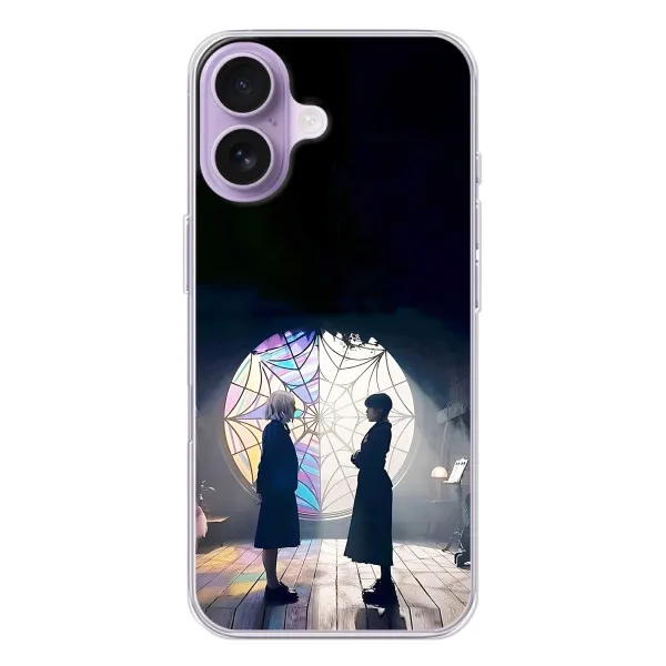 Чехол с принтом «Уэнздей и Инид» для iPhone 17