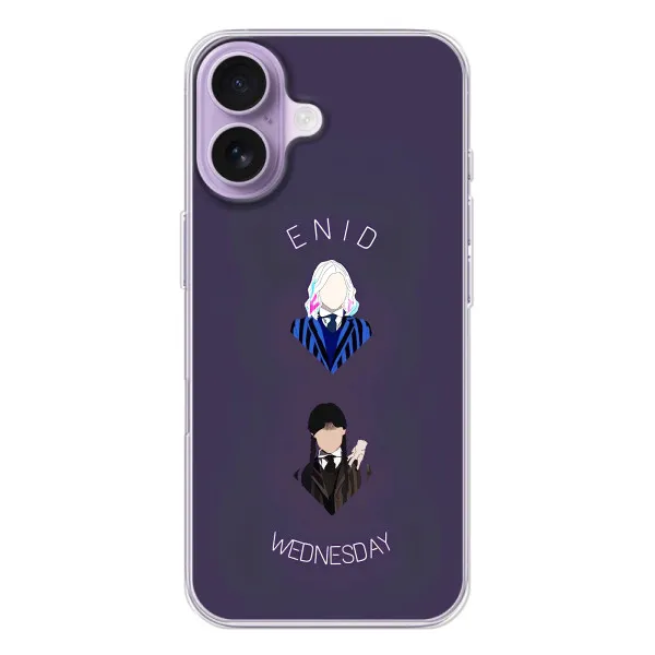 Чехол с принтом «Уэнздей и подруга» для iPhone 17