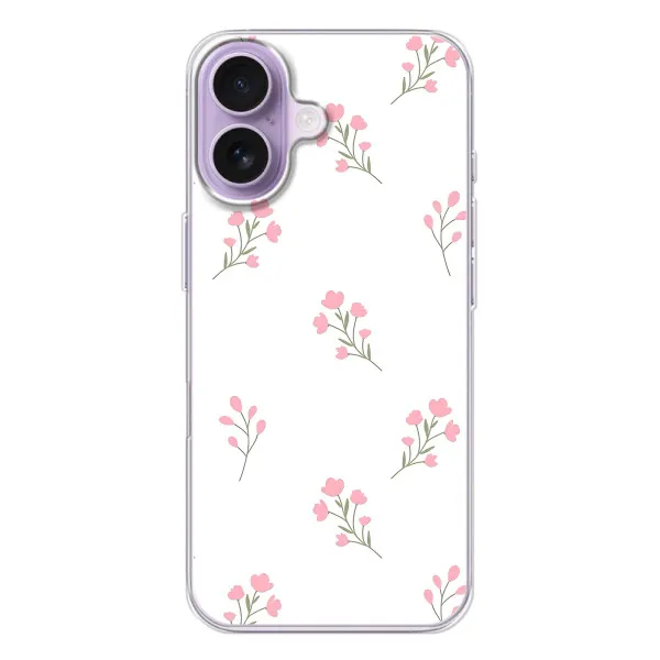 Чехол с принтом «Розовые цветы» для iPhone 17 Чехол с принтом «Розовые цветы» для iPhone 17