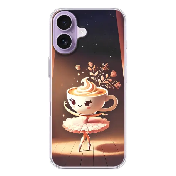 Чехол с принтом «Балерина капучина» для iPhone 17