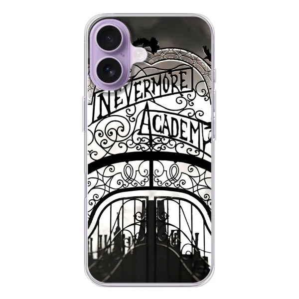 Чехол с принтом «Ворота Академии Невермор» для iPhone 17