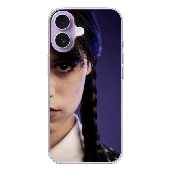 Чехол с принтом «Загадочный взгляд Уэнздей» для iPhone 17