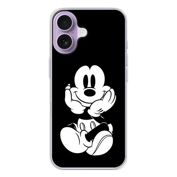 Чохол з принтом «Маус на чорному» для iPhone 17