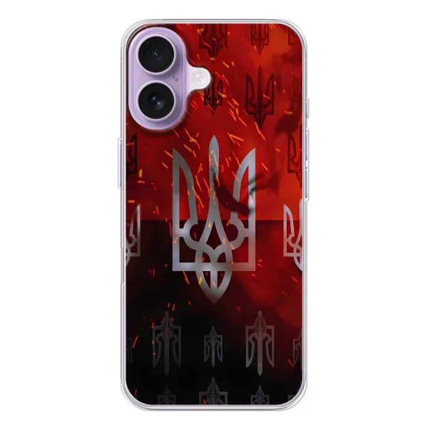 Чохол з принтом «ГЕРБ УПА» для iPhone 17