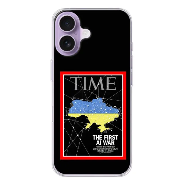 Чехол с принтом «TIME Ukraine» для iPhone 17