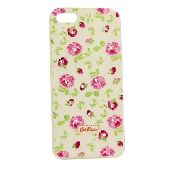 Чохол-бампрер з малюнком Cath Kidston для iPhone 5/5s (зі стразами) — Рожевий Чохол-бампрер з малюнком Cath Kidston для iPhone 5/5s (зі стразами) — Рожевий