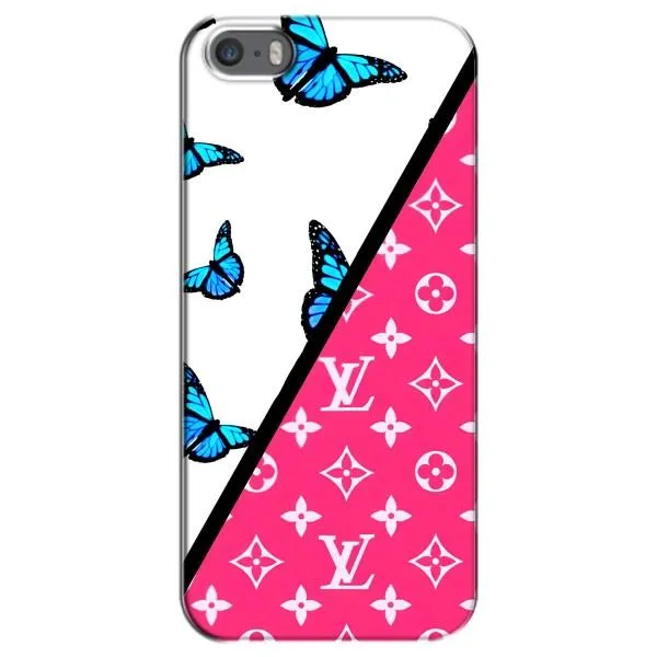 Чохол з принтом «Мода LV» для iPhone 5 / 5s / SE