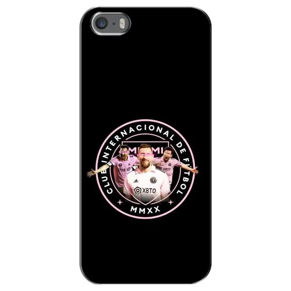 Чохол з принтом «Мессі в лого» для iPhone 5 / 5s / SE