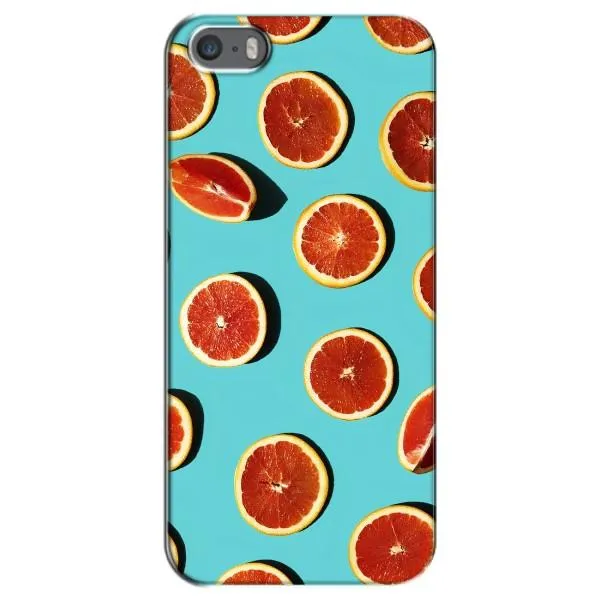 Чохол з принтом «Грейпфрут» для iPhone 5 / 5s / SE