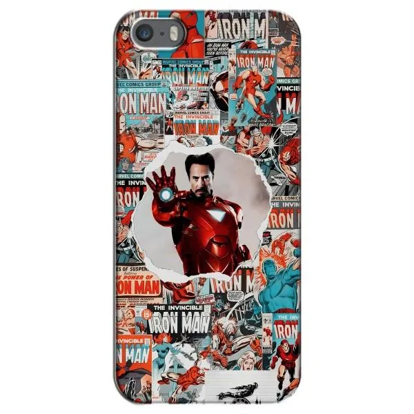 Чехол с принтом «Айронмен» для iPhone 5 / 5s / SE Чехол с принтом «Айронмен» для iPhone 5 / 5s / SE