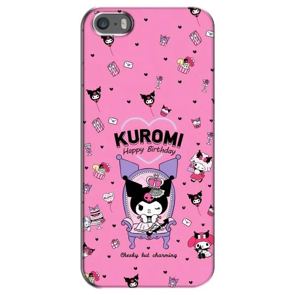 Чохол з принтом «KUROMI» для iPhone 5 / 5s / SE