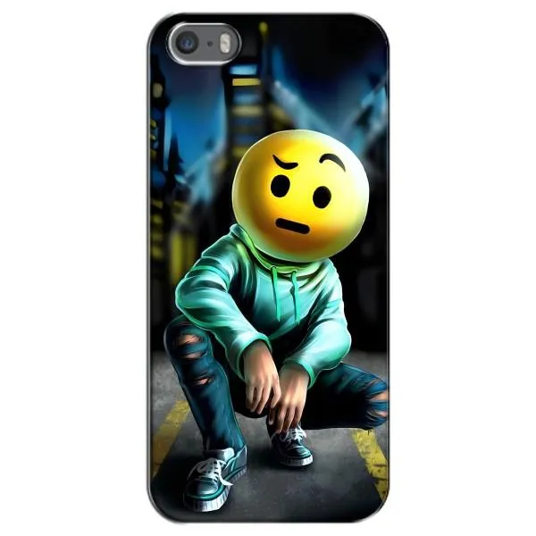 Чехол с принтом «Парень смайл» для iPhone 5 / 5s / SE