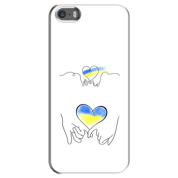 Чохол з принтом «Мир Україні» для iPhone 5 / 5s / SE