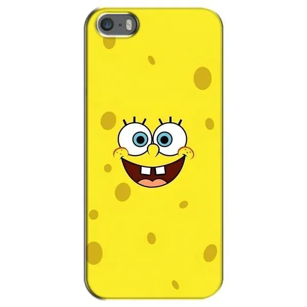 Чехол с принтом «Мордашка Спанч Боба» для iPhone 5 / 5s / SE