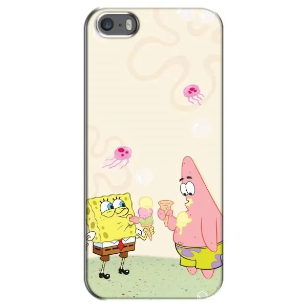 Чехол с принтом «Патрик и Боб» для iPhone 5 / 5s / SE