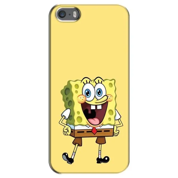 Чехол с принтом «Веселый Спанч Боб» для iPhone 5 / 5s / SE